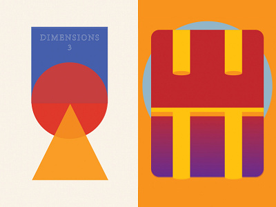 Dimensions 3 (California Historical Society) abstract art artists california color colors dimensions geometric graphic design lee paper company letterpress printers printmaking prints publication risograph risoprint san francisco shapes writers