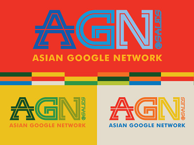 AGN Wordmark (Google) branding california color colorway google graphic design identity logo logo design mountain view typography wordmark