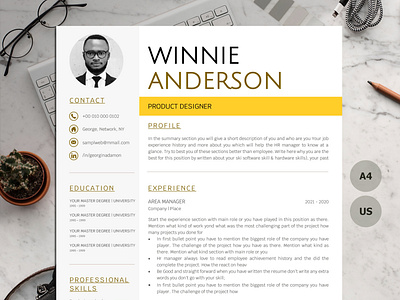 Modern Executive, Director Resume Template 2022 executive resume