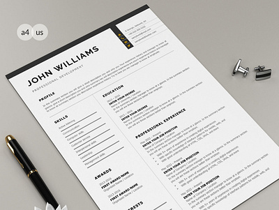 A4 word resume free download free creative resume