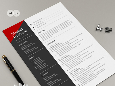 Free 1 Page Resume Template free word resume