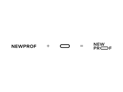 New Prof Logo branding graphic design logo