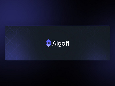 Twitter banner for Algofi