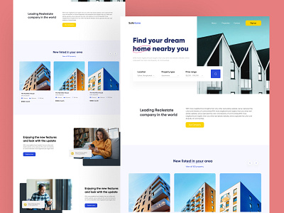 Real Estate Landing Page