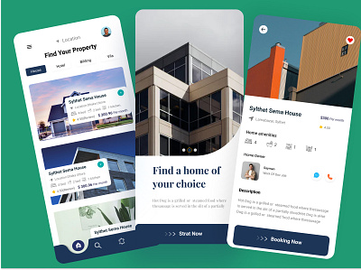 Home Rent App clean ui home rent home rent app rent rent app house home rent house rent app house home rent minimal clean ui mobile app design mobile minimal clean ui monile app mobile app design real estate app realestate realestate rent rent app ui uiux ux