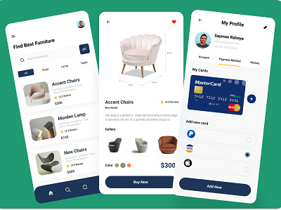 Furniture Mobile APP app interface interface minimal mobile mobile mobile apps mobile ui mobileapp mobile ui mobileapp mobileapp mobileappdesign ui ui design minimal mobile uiux ux