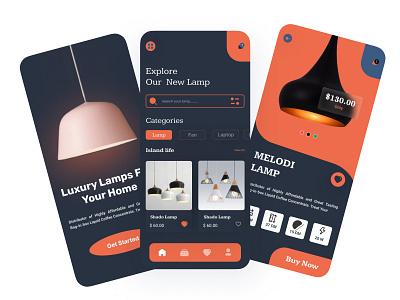 Lamp Product App 2022 app design application clean clean design dribbble best shot elegant lamp light luxury minimal popular popularapp product trend trend 2019 trendy ui uidesign ux