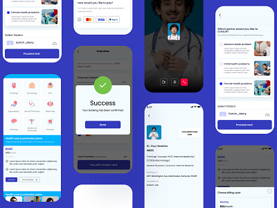 Doctor App UI Design - Savior Care