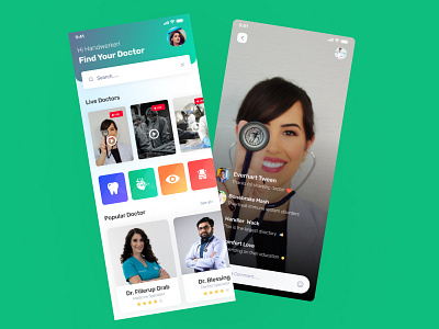 Medical Mobile App 2022 appointment be clinic doctor doctor appointment health homepage hospital media medical medicine mobail mobile app mobile ui patient patient app ui uix