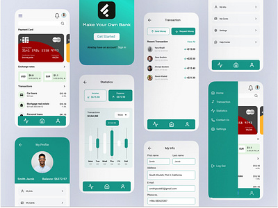 Finance mobile app 💳