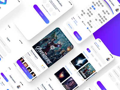 Movieverse | Movie Ticket Booking App app design design interaction ui ui design ux ux design