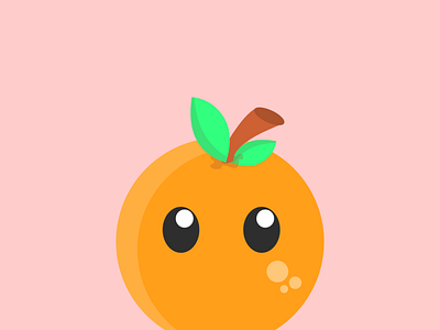 Curious Orange animation art artwork design flat flat design flat illustration flatdesign illustration ilustrator