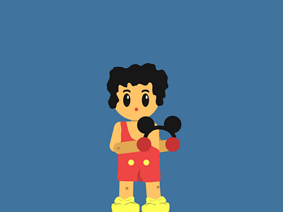 Mickey?? animation art artwork design flat flat design flat illustration flatdesign illustration ilustrator