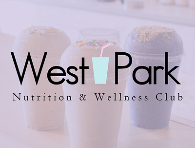 West Park Nutrition & Wellness Club Logo and Web Design adobe illustrator brand design brand identity branding branding design logo logo branding logo design logos web design website design wix