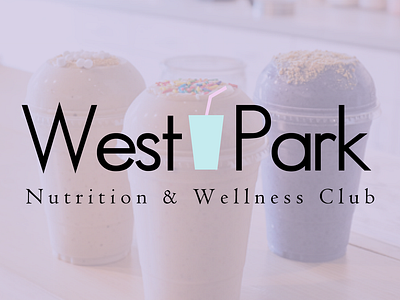 West Park Nutrition & Wellness Club Logo and Web Design