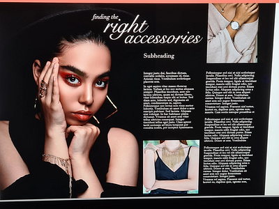 Editorial spread