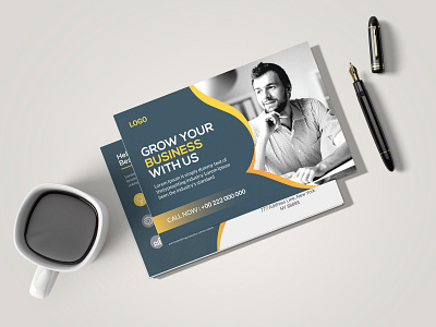 postcard design template