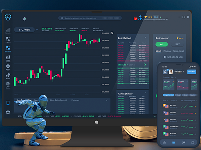 BitPRO | CryptoCurrency Market App Design app design ui ux web website