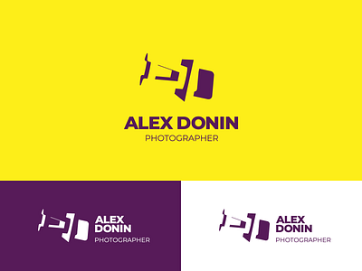 Photographer Alex Donin logotype