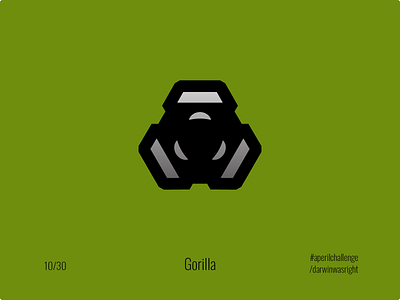 Gorilla #aperilchallenge 10/30