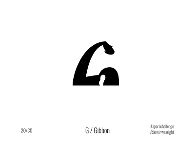 G / Gibbon #aperilchallenge 20/30