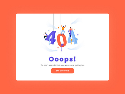 404 Page app art branding design designers dribbble best shot dribbble invite minimal typography ui ux website