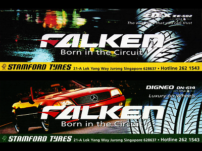 Falken Tyres Billboard