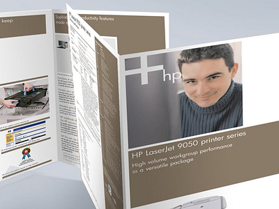 HP Brochure old style brochure brochure design graphic design