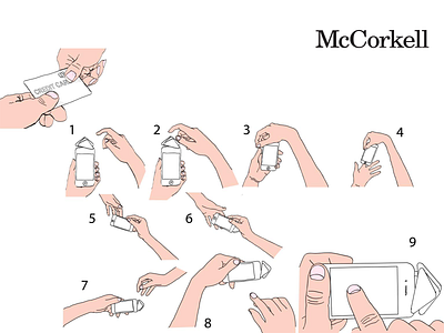 Storyboarding Hands Illustrations