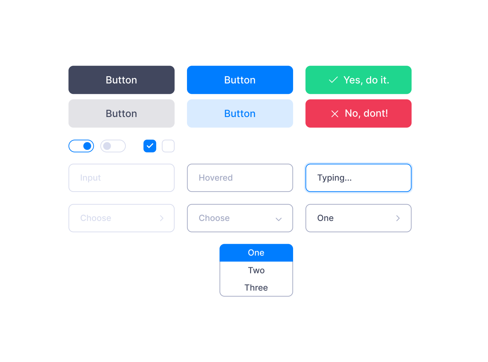 UX UI Inputs & Buttons Works by İbrahim Can on Dribbble