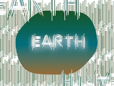 ElementalSeries 06 art earth elements gaia illustration illustrator lettering minimal nature print type typedesign typography