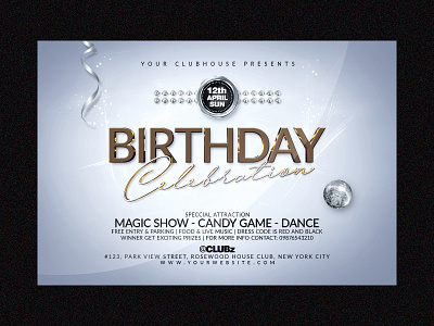 Birthday Flyer