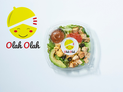 Design Logo "Olah Olah" - free download mockup design flat food free free download psd free downloads free mockup icon links logo vector