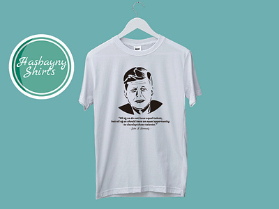 J F kennedy quote (t-shirt Design)