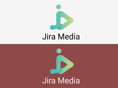 Logo Jira Media branding design logo vector