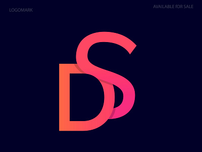 D+S letter logo abstract agency logo app icon branding colorful dribbble best shot gradient letter d logo letter s logo lettermark logo logo collection logo concept logo trends 2020 logotype minimal popular design ux vector