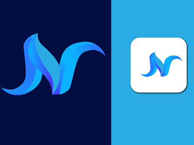 Modern N letter logo abstract agency logo app icon branding colorful dribbble best shot gradient letter n logo lettermark logo logo collection logo mark logo trends 2020 logo type logo typography minimalist monogram popular design ux vector