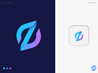 Letter Z logo mark