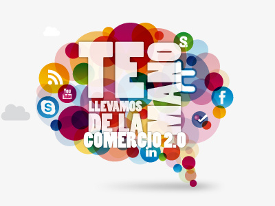 Tellevamosdelamano conversation logo proyect socialmedia