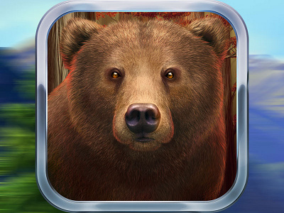 Bear Slot symbol bear bear symbol game art game art design game design nature symbols online slot design slot machine design symbol design symbol developer