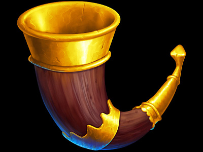 Viking drinking Horn
