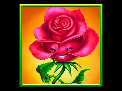 A rose as a slot symbol casino art casino games casino slot game art game design game slot graphic design online rose rose design rose quartz rose symbol slot design slot game slot game graphics slot machine slot machine graphics slot symbol slot symbol art slot symbol design