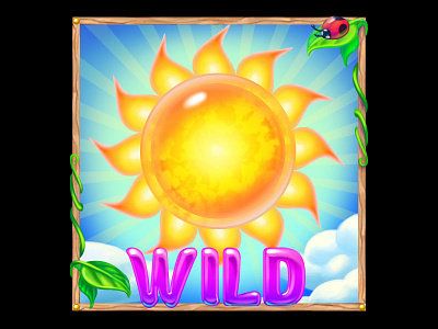 Slot game symbol - Wild