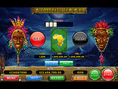 Gamble game of the African themed slot digital art digital art developer digital designer digital slot graphics gamble gamble game game art game design game illustration graphic design graphics developer graphics development illustration slot design slot game art slot game design slot game graphics slot machine slot symbols