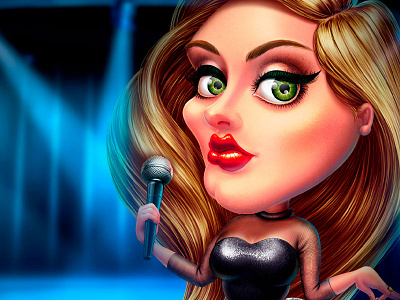 Adele as a next slot game character