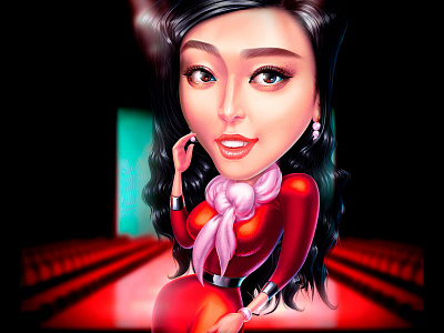 Fan Bingbing - Character Design character art character design character designer character designs character developer characterdesign characters game art game design slot design