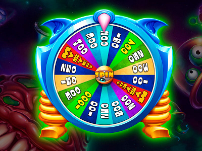 Wheel of fortune - slot game bonus round