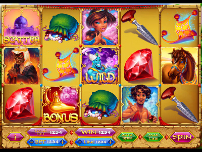 Aladdin slot Game reel design aladdin slot aladdin slot game aladdin slot machine aladdin themed gambling gambling art gambling design gambling development game art game design game reel reels design slot design slot designer slot developer slot development slot game art slot game design slot machine design slot reel