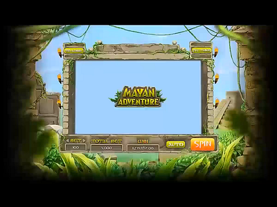 "Mayan Adventure" slot machine PROMO video digital art digital designer gambling gambling art gambling video game art game design mayan slot mayan symbols mayan themed motion design motion graphics promo slot slot design slot video video game