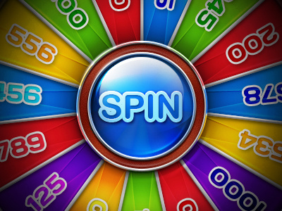 Bonus wheel bonus digital art game art game design graphic design jackpot slot design spin wheel win